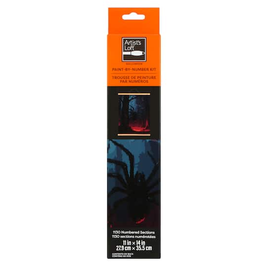 11" x 14" Giant Spider Paint-by-Number Kit by Artist's Loft®